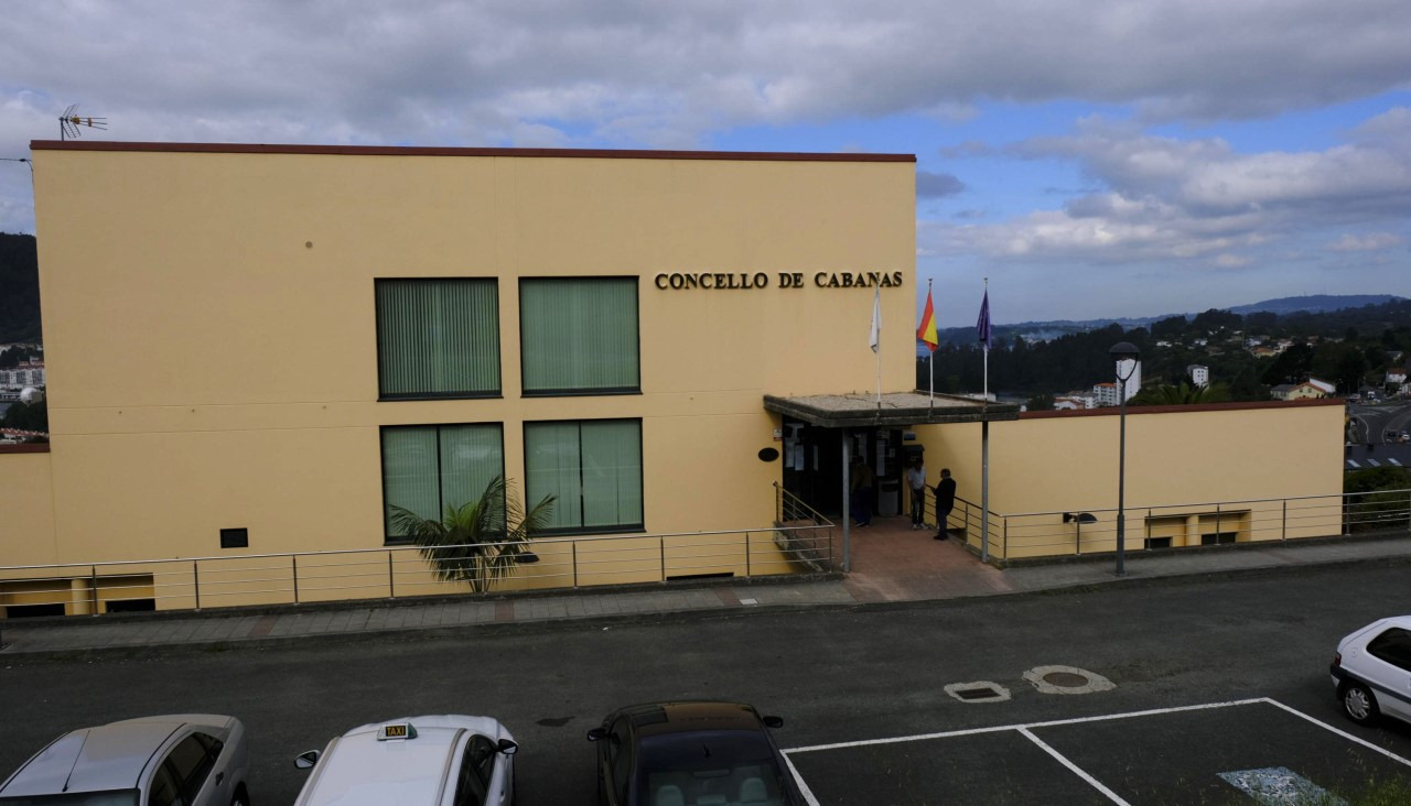 Imagen de archivo de la casa consistorial de Cabanas
