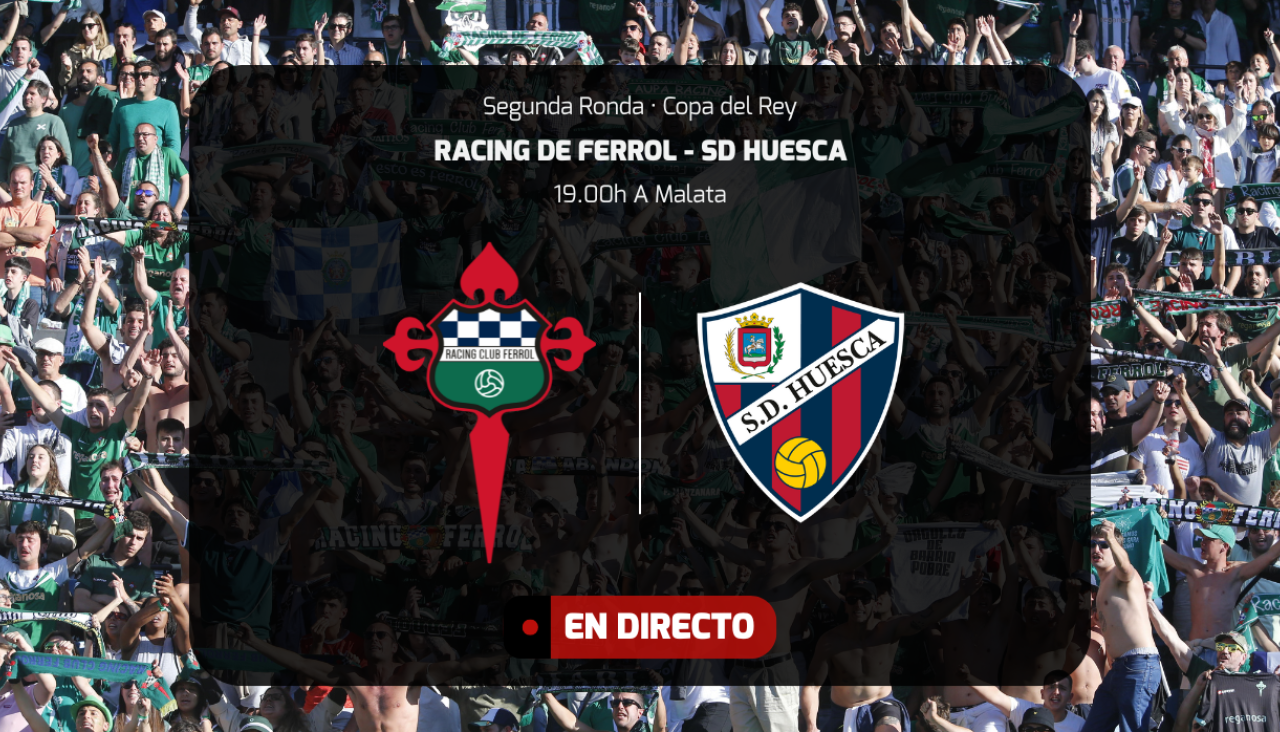 Directo Racing Huesca Copa del Rey