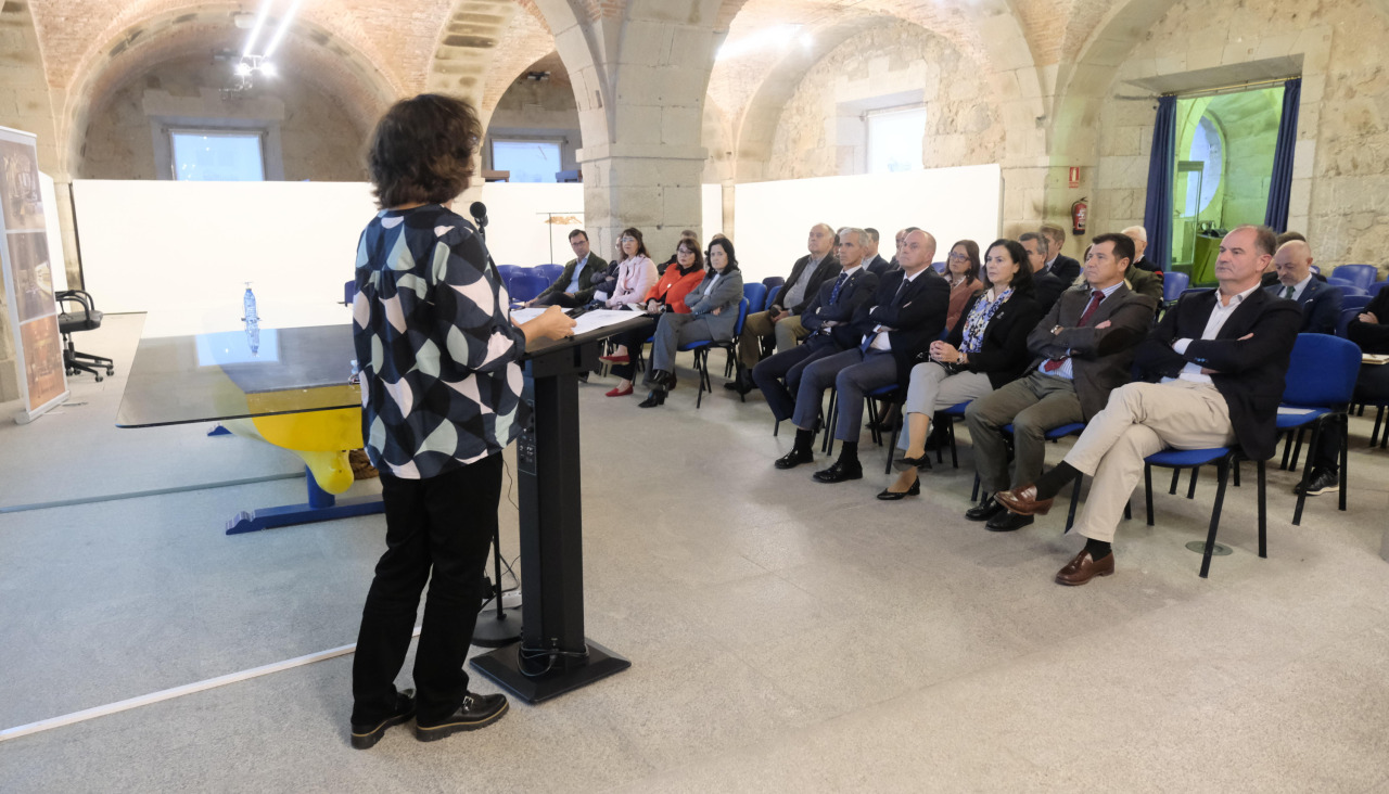 Anterior edición de la Cátedra el pasado mes de octubre, con Patricia Faraldo