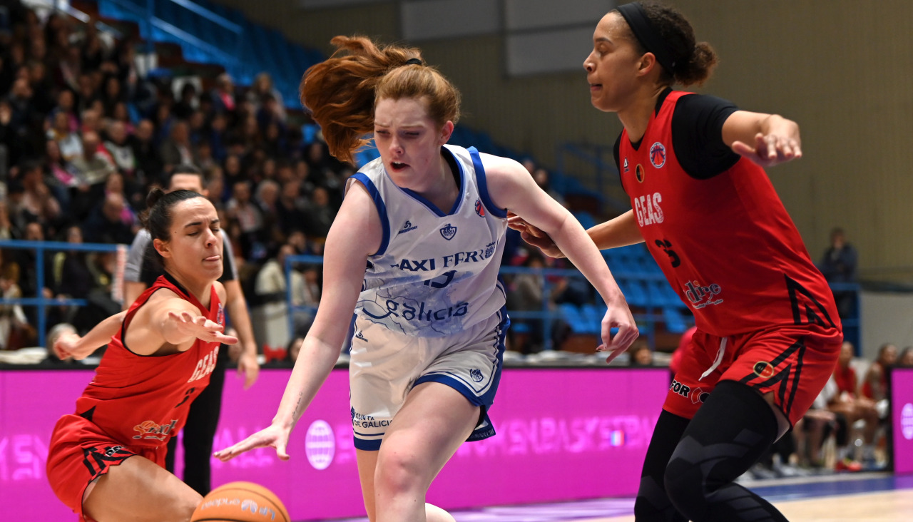 A Malata Eurocup women Baxi Ferrol contra GEAS Milán