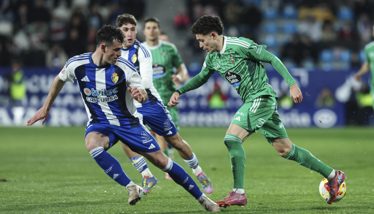 Jorrín y Dacosta, en el duelo de la pasada jornada en El Toralín
