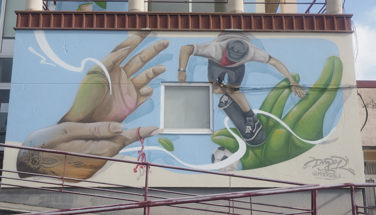 murales de la Casa da Mocidade
Narón