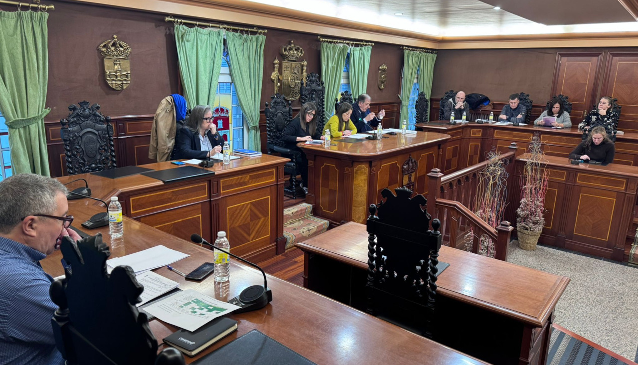 Un momento de la sesión plenaria en As Pontes