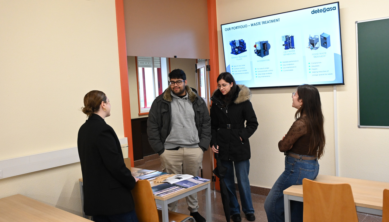 EPEF encontro alumnado con empresas