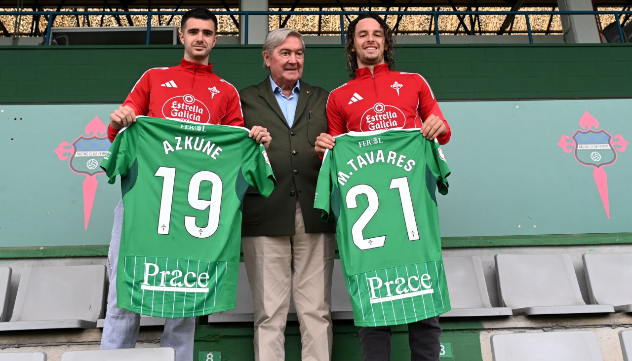 A Malata Racing presentación dos nuevos jugadores Azkuna y Tavares