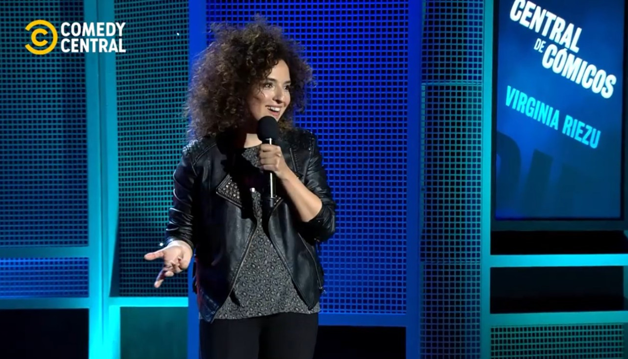 Una de las intervenciones de Virginia Riezu en Comedy Central