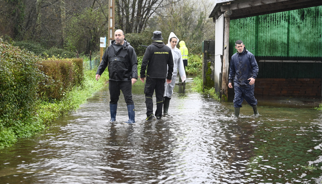 Inundaciones en Neda