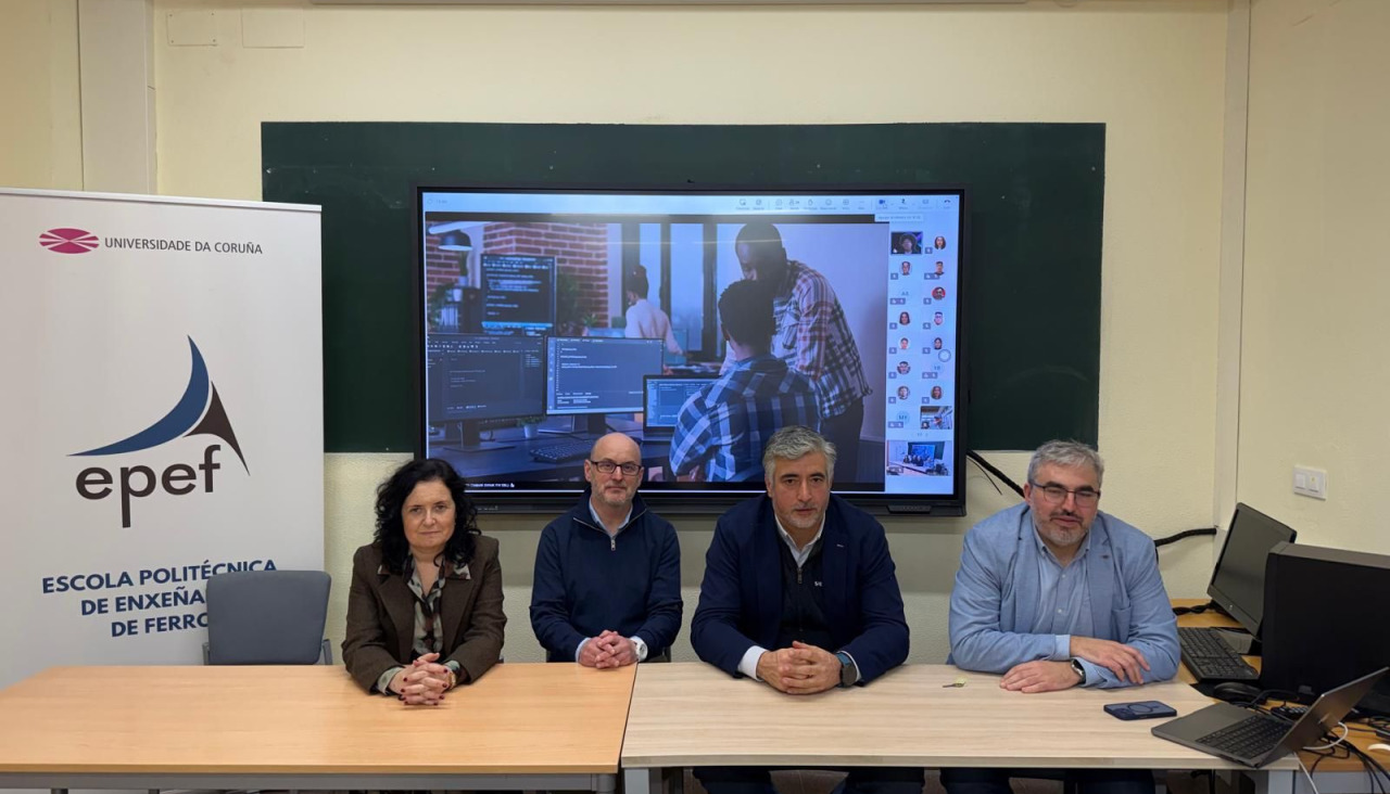 El acto de inauguración de la microcredencial tuvo lugar este mismo jueves en el Campus Industrial de Ferrol