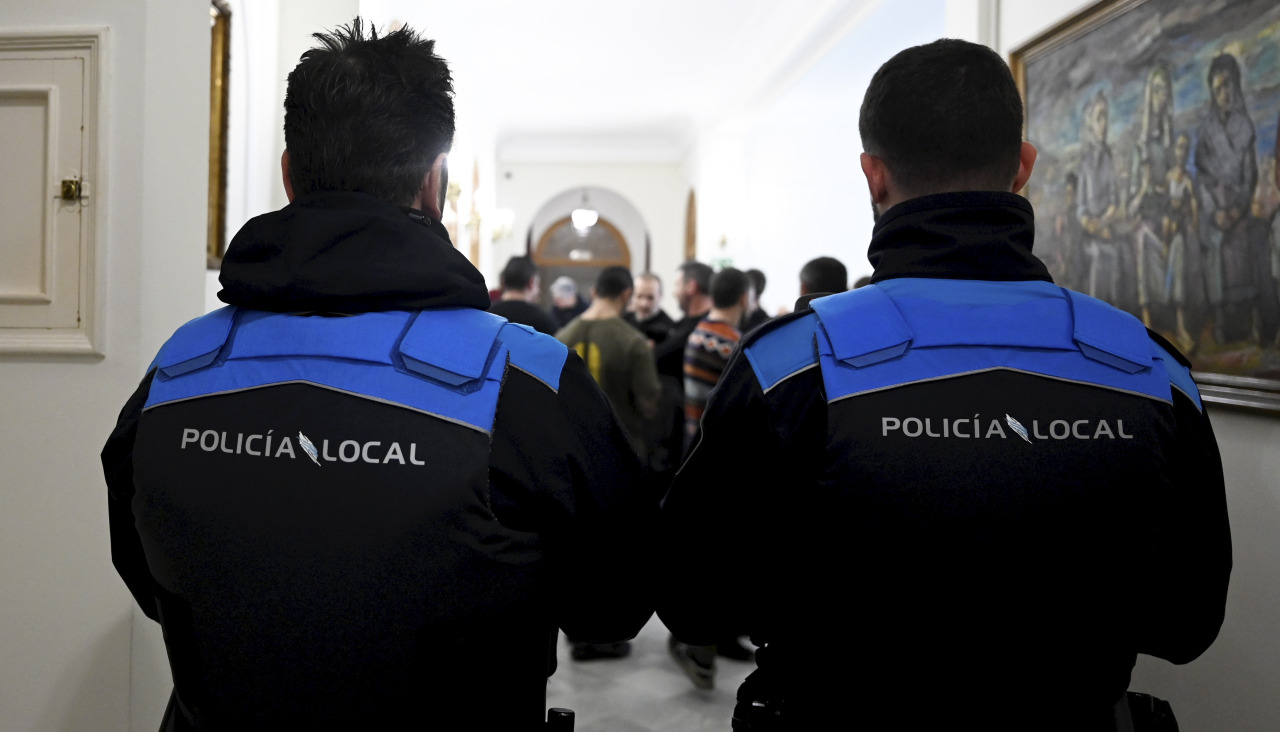 Bomberos en el Concello