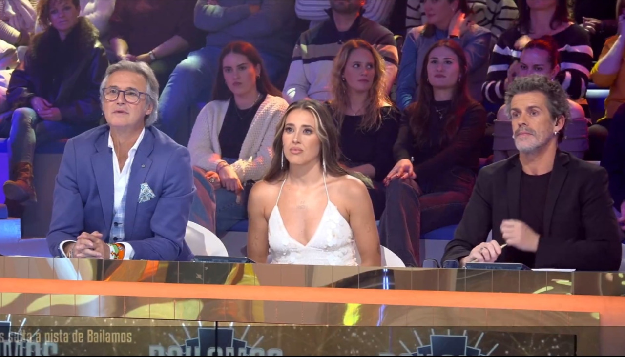 Javier Castillo “Poty”, Tania Zapata y Jaime Pablo Díaz en “Bailamos”