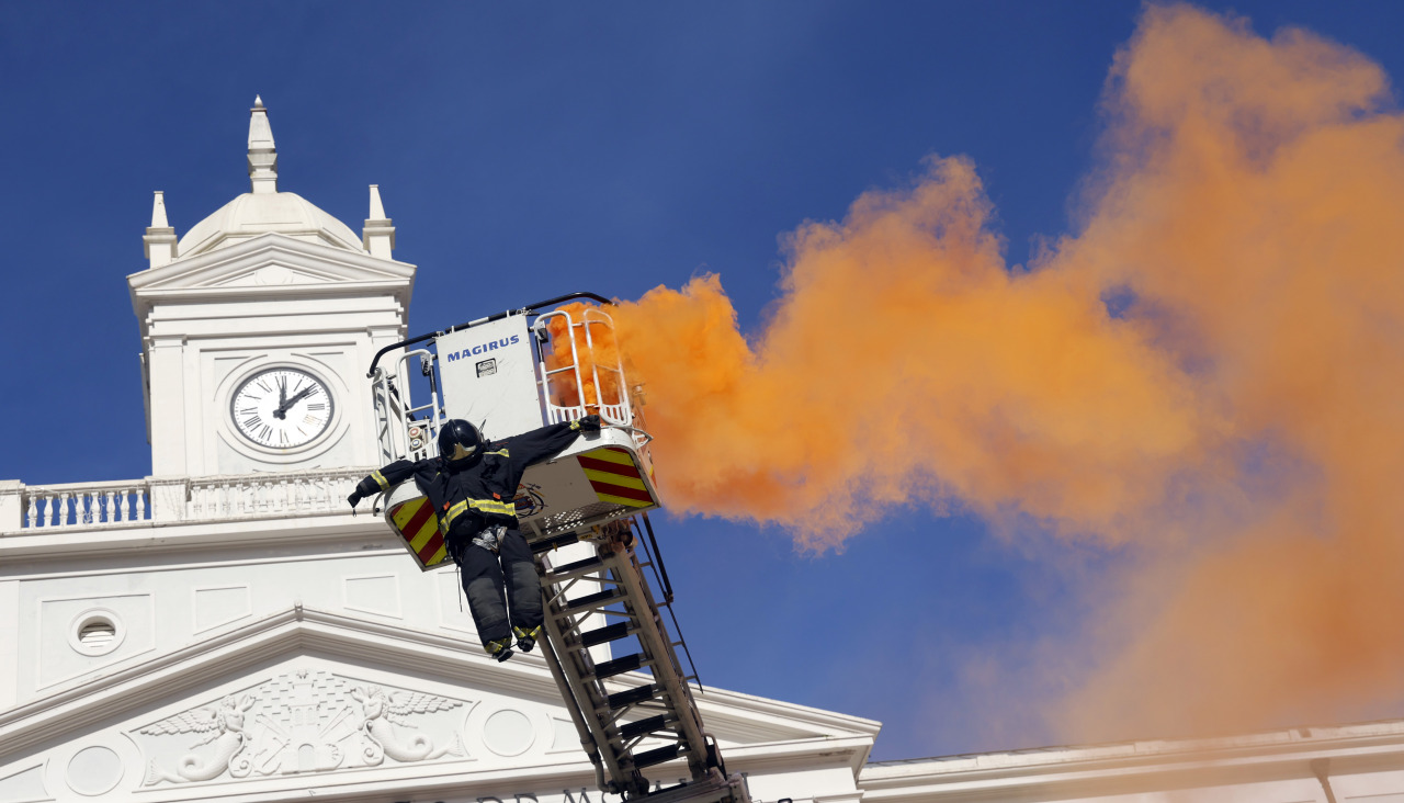 plaza de armas bomberos