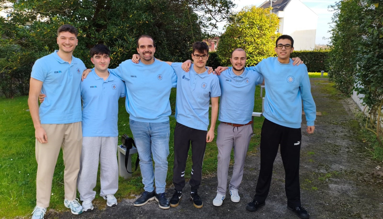 Integrantes del equipo B ferrolano