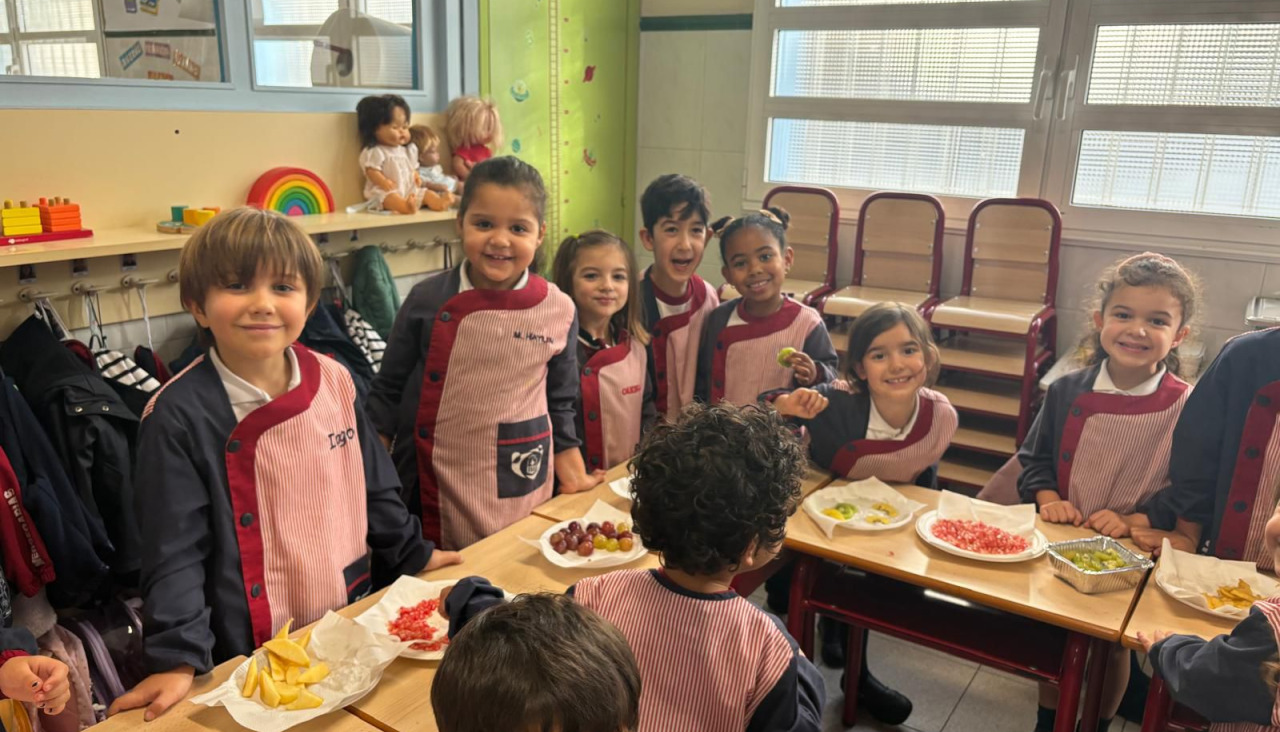 Alumnado del colegio Mercedarias