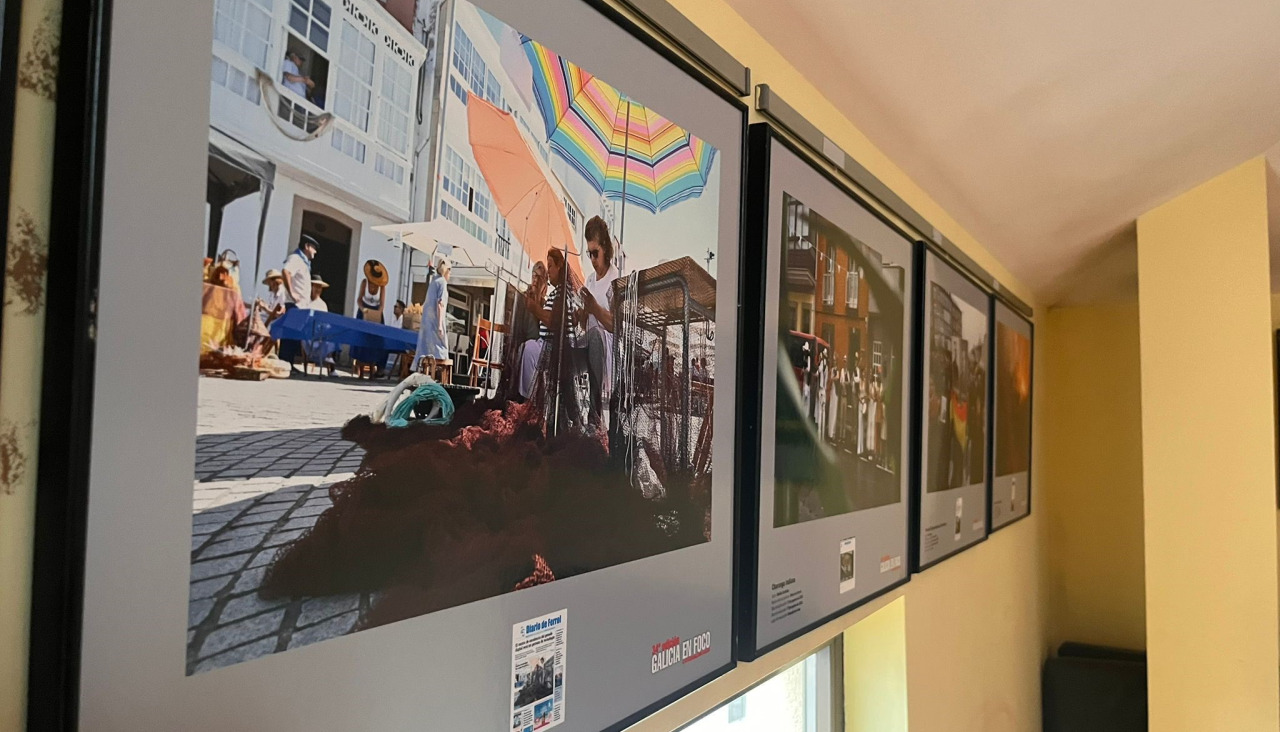 Una de las fotografías fue publicada en Diario de Ferrol por Emilio Cortizas