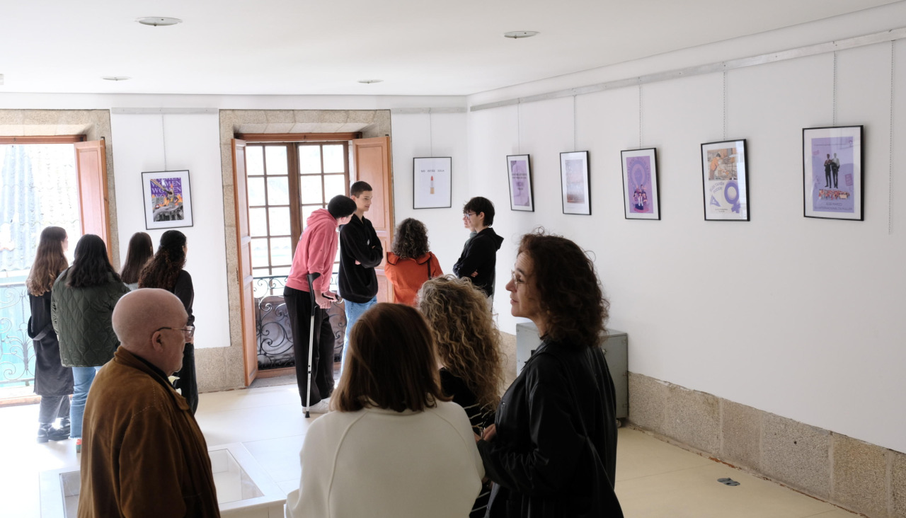 Exposición da edición do ano pasado do Concurso de Carteis do 8-M