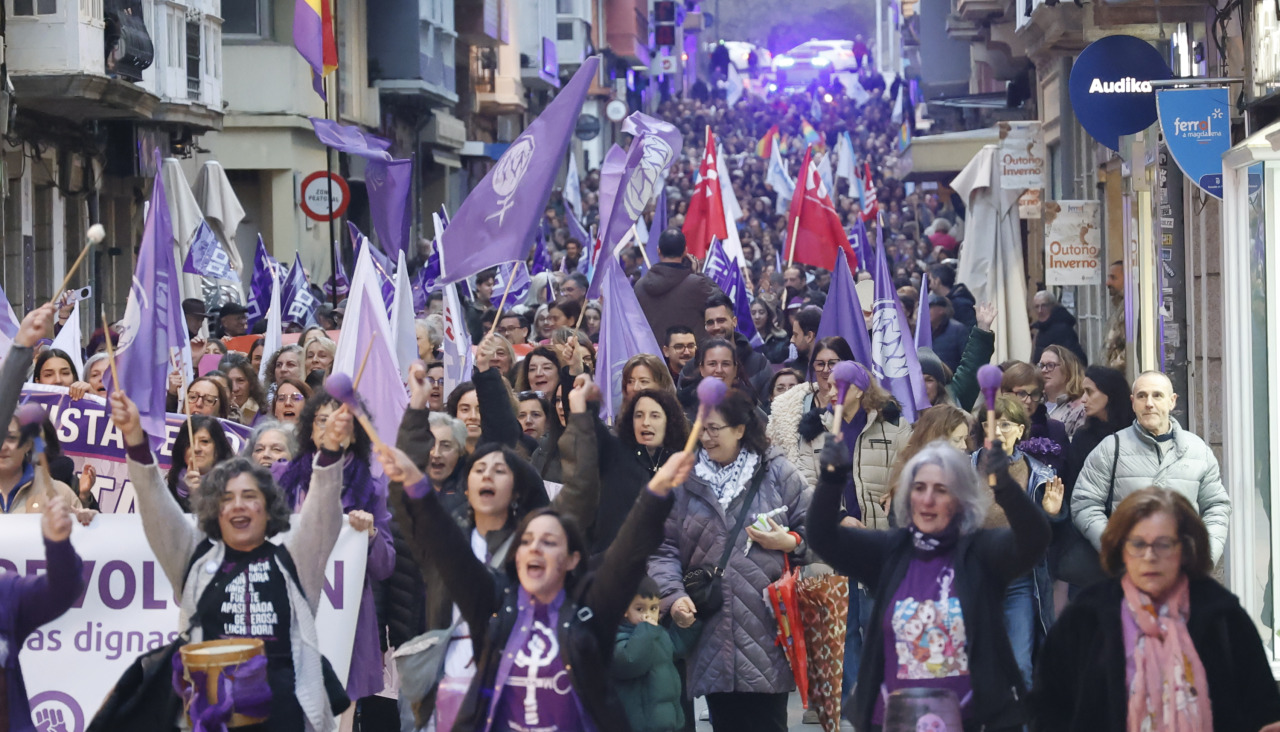 8M manifestación mujer