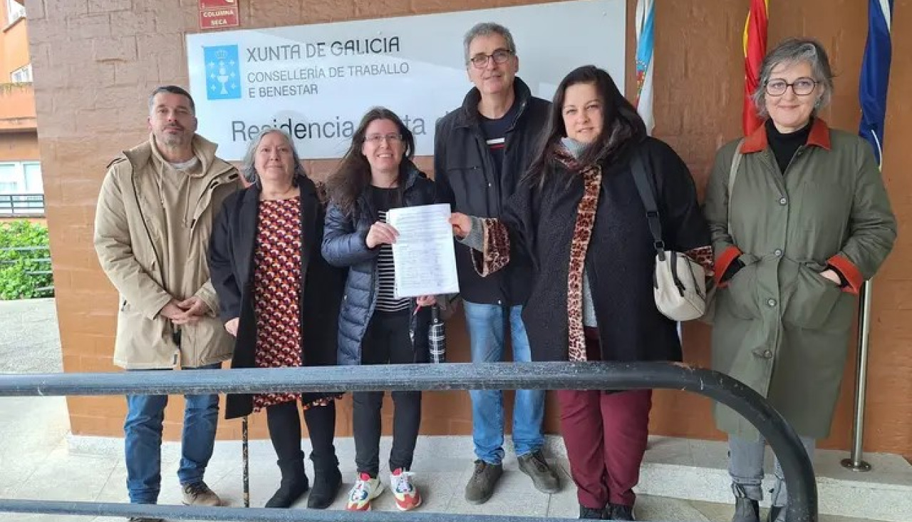 Los nacionalistas proseguirán con su campaña para lograr que la gestión de la residencia de O Bertón sea pública