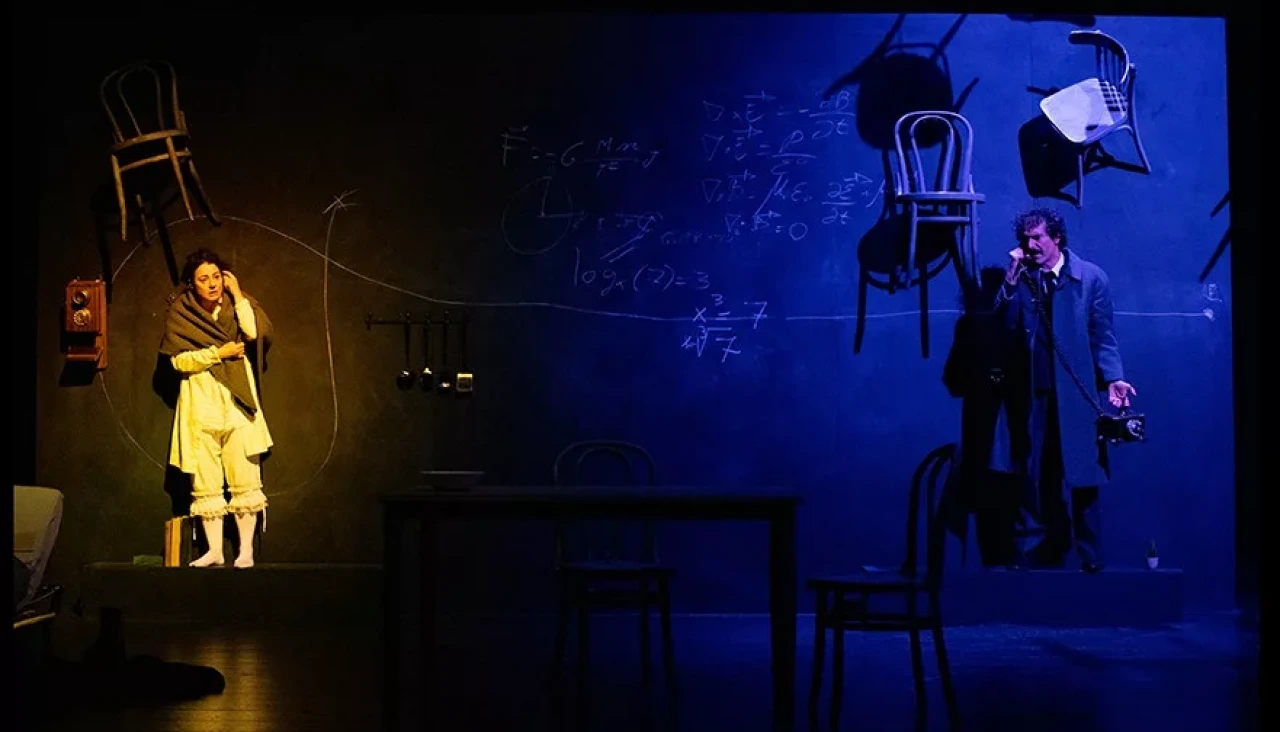 Una de las escenas de 'Señora Einstein'