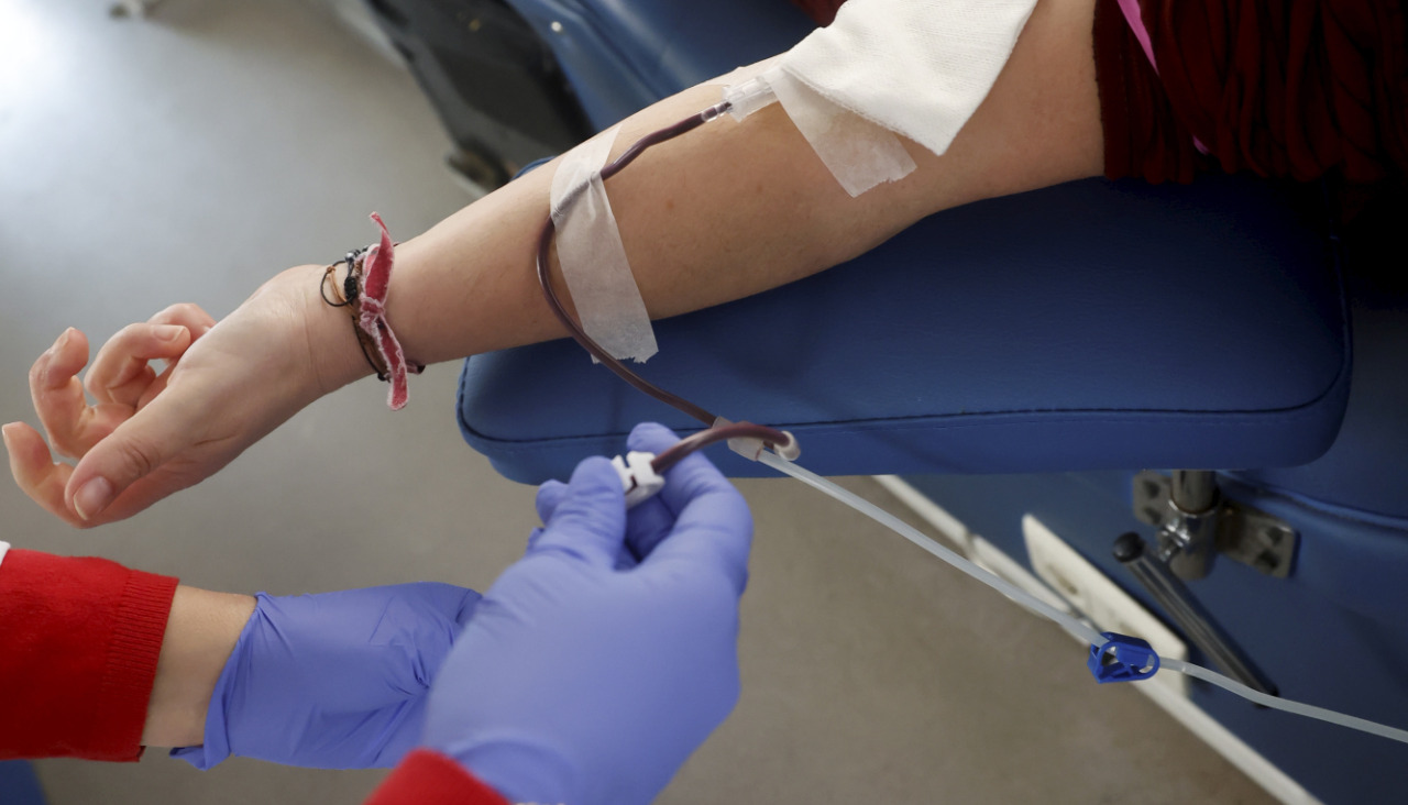 unidad de ADOS  donación donantes sangre