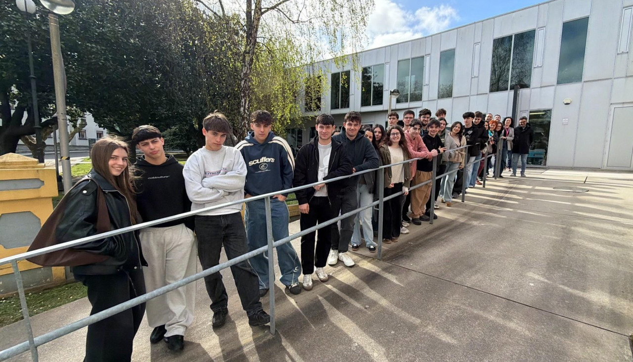 Los jóvenes visitaron las instalaciones del Campus
