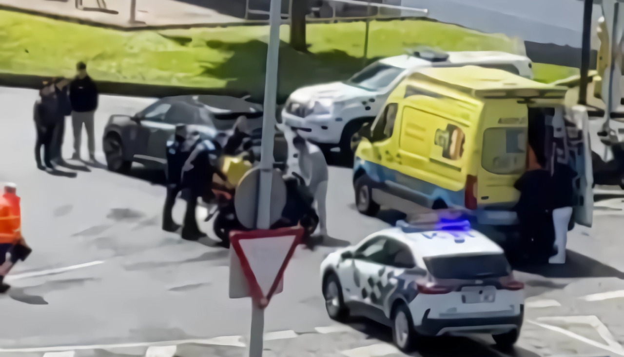 Accidente motorista