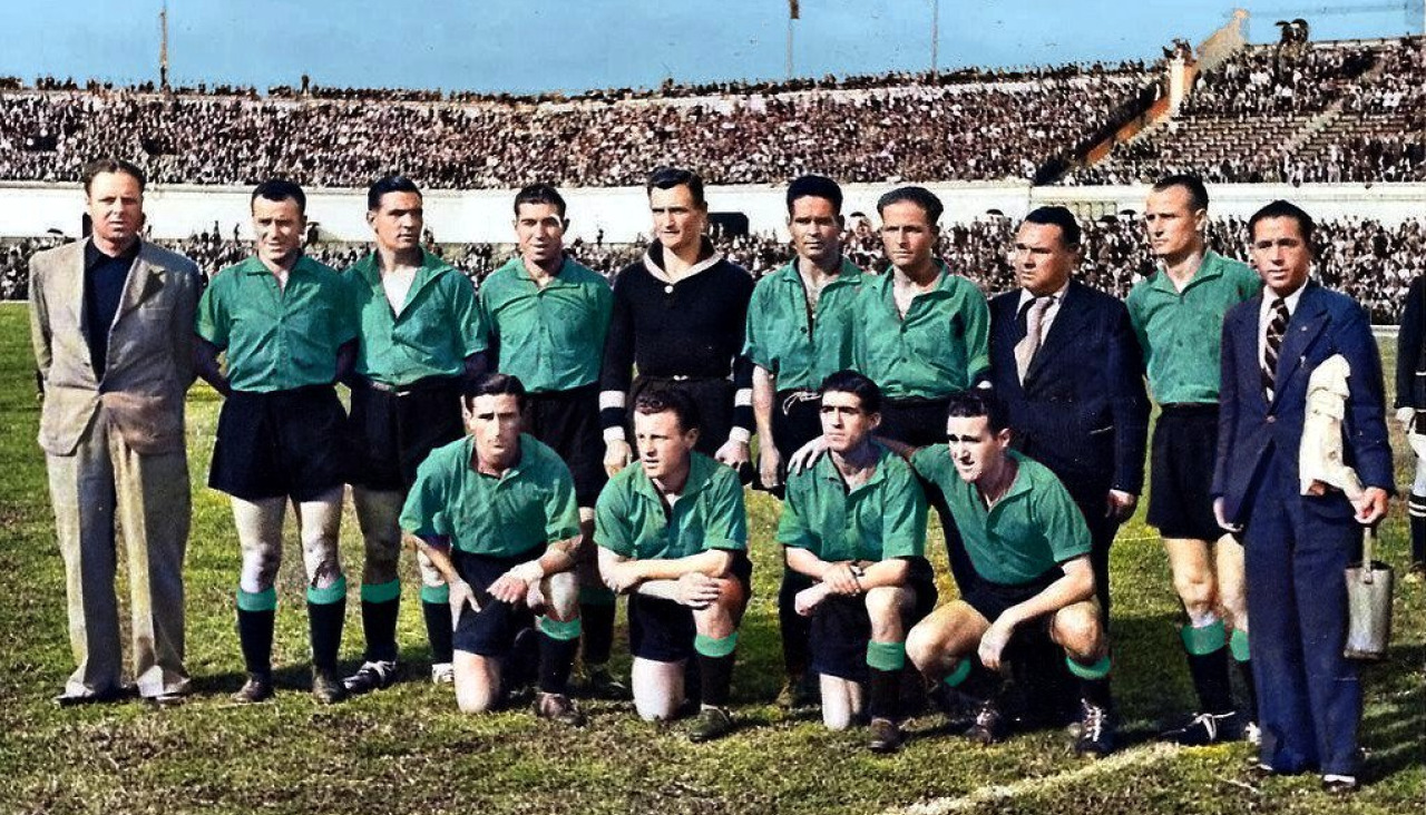 RCF na final de Copa de 1939 coloreada