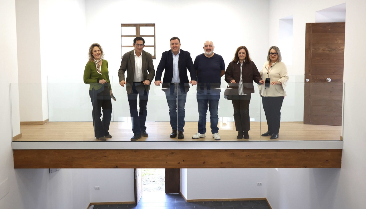 Visita a la rectoral de Ares