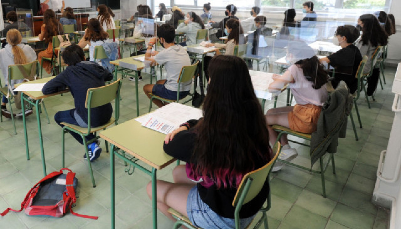 Alumnos en el aula