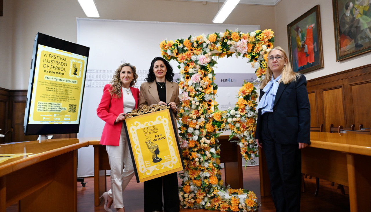 Concello presentación Ferrol Ilustrado