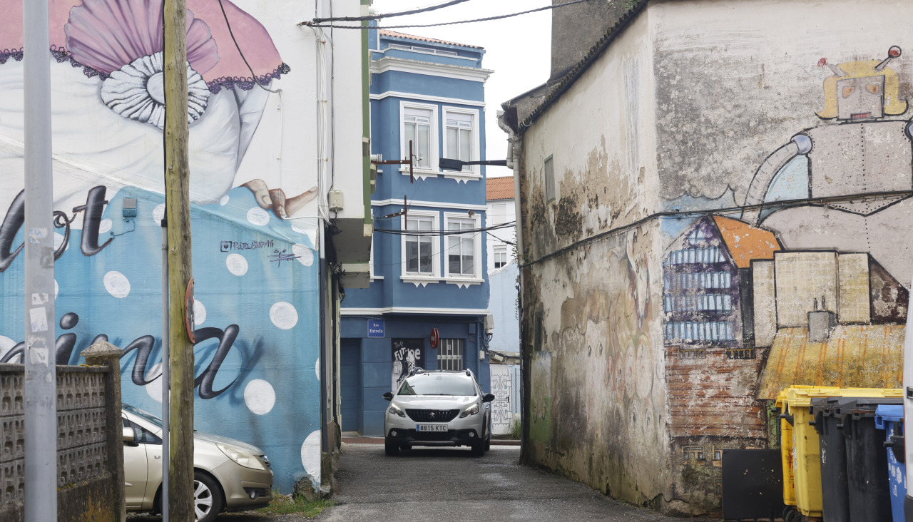 tapón urbanístico de la tortillería de Canido