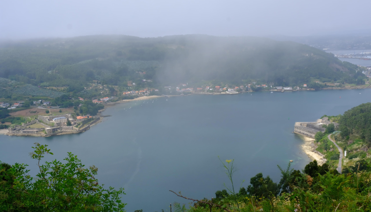 Panorámica de la ría de Ferrol