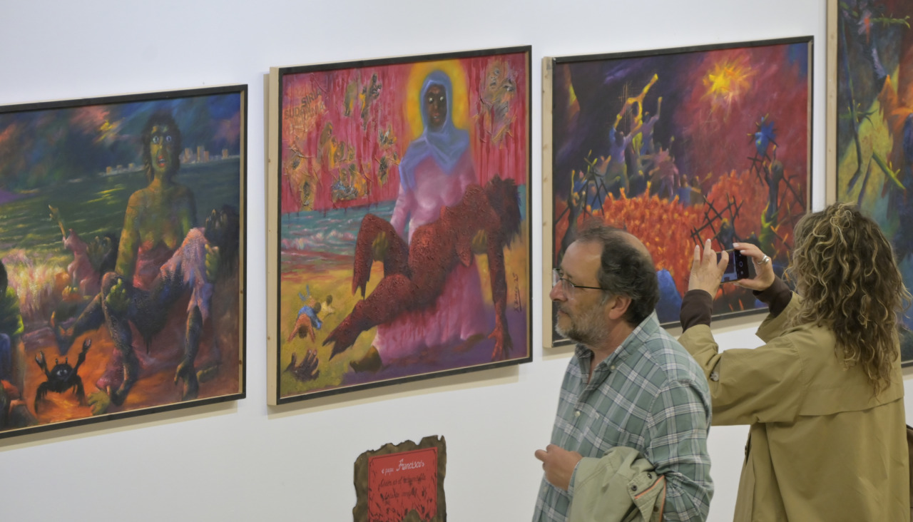 Exposición de Xoán Braxe,Torrente Ballester