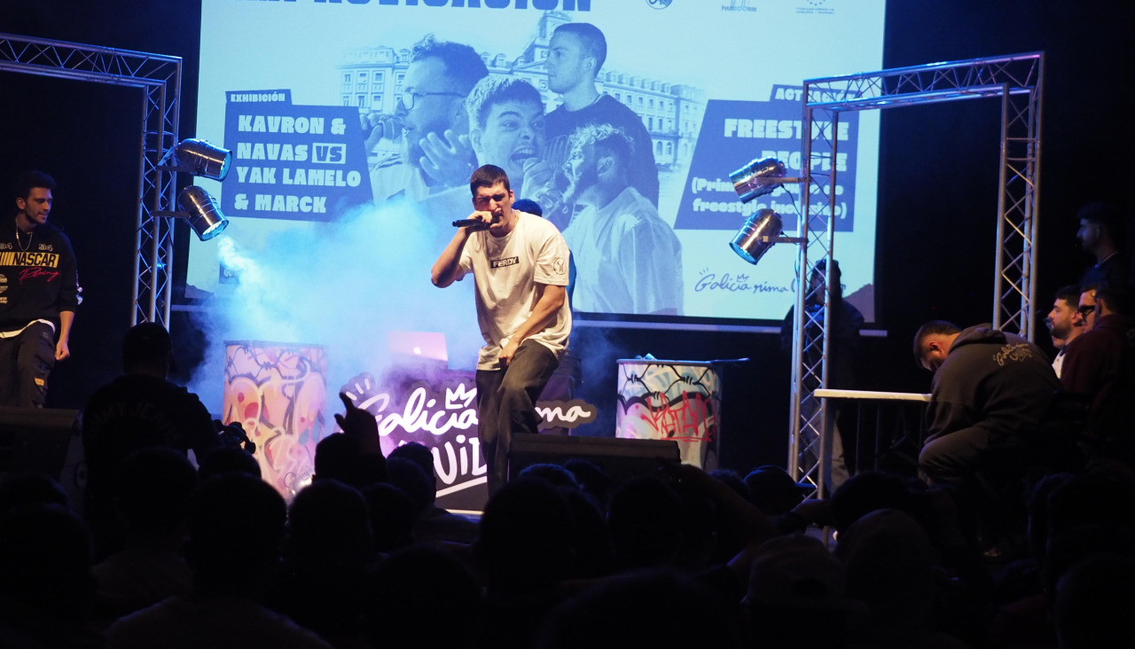 Uno de los artistas que subieron el año pasado al escenario del centro cultural Torrente Ballester