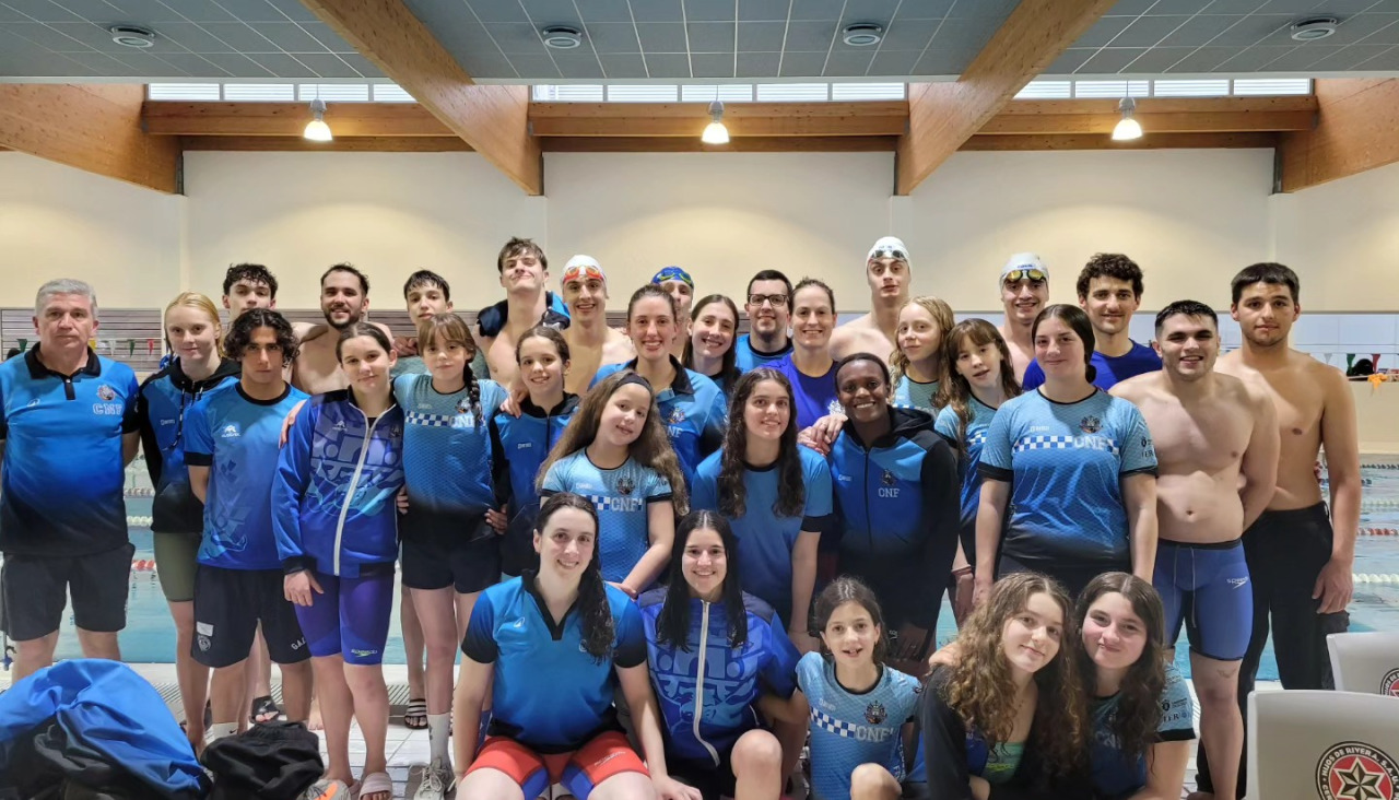 Integrantes del Natación Ferrol