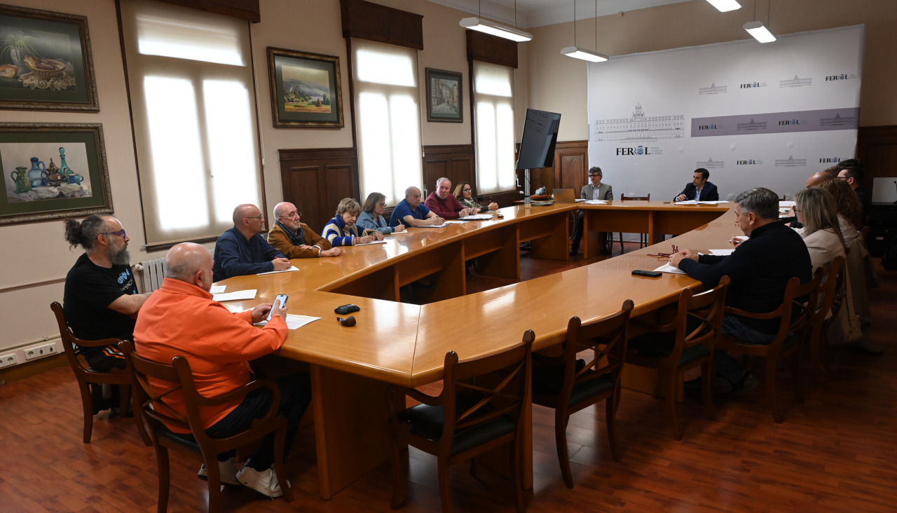 Concello reunión mancomunidade co Foro cidadán polo Ferrocarril
