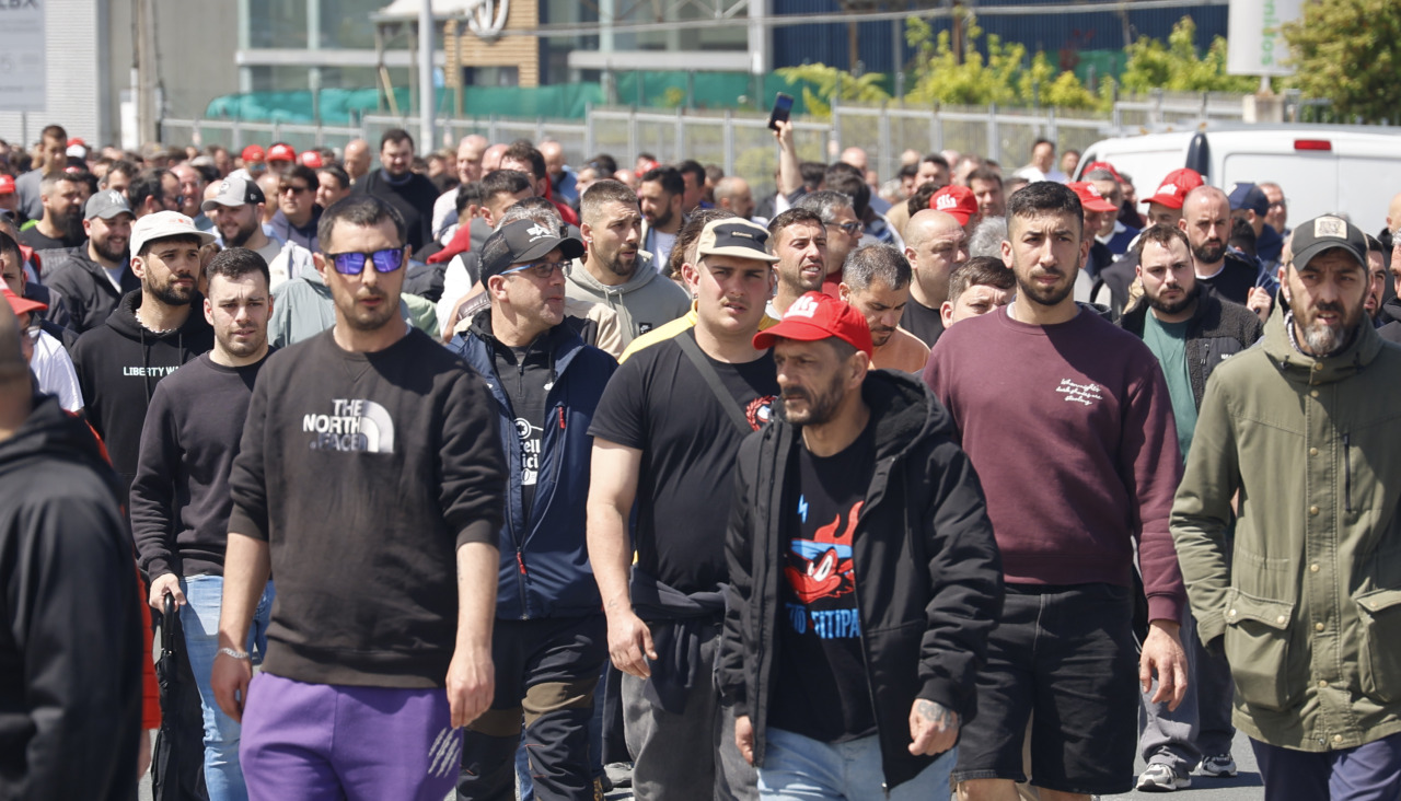 Huelga del metal en Ferrolterra