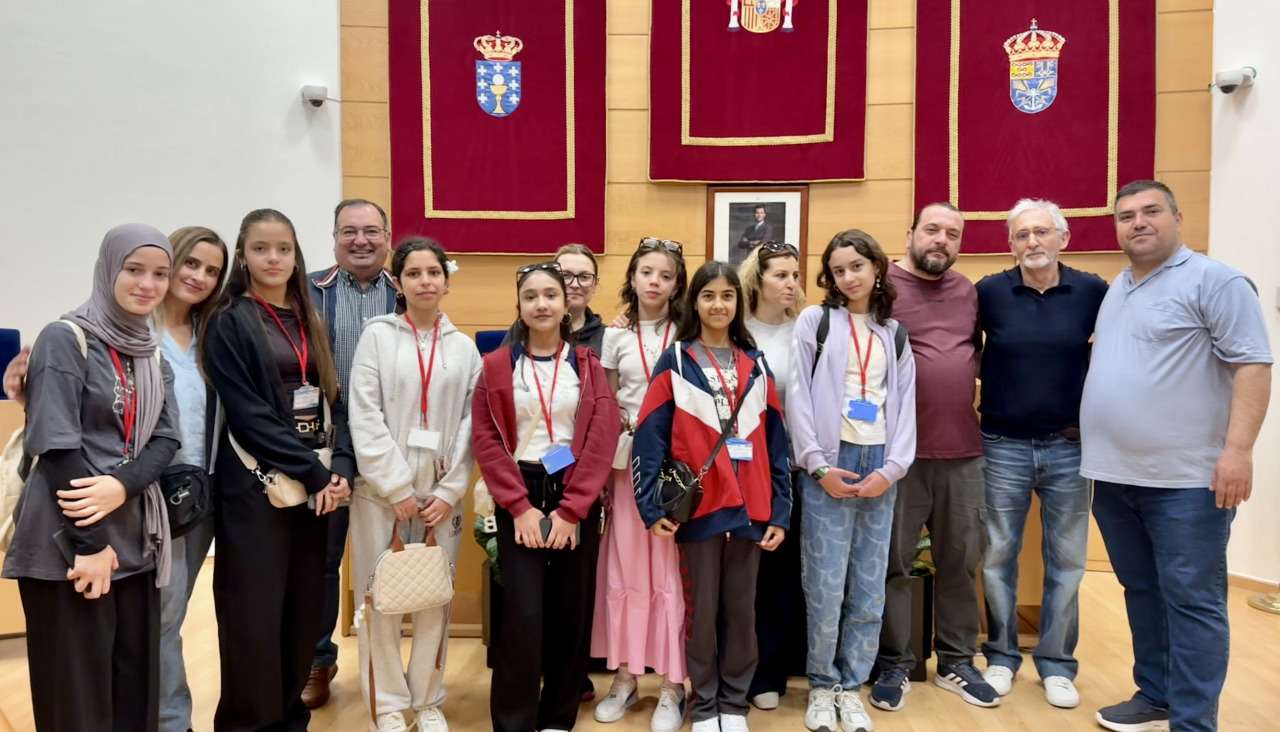 alumnos Erasmus + Naron 2026