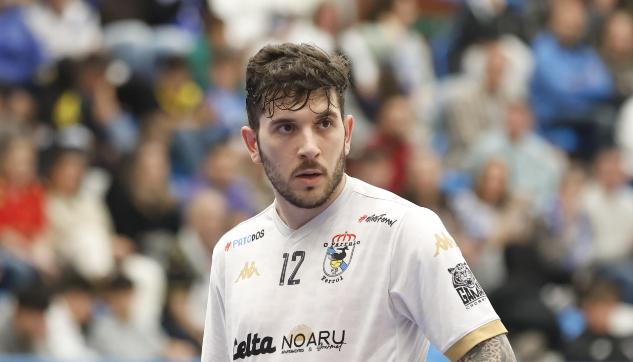 Jhoy, durante el partido ante el Barça