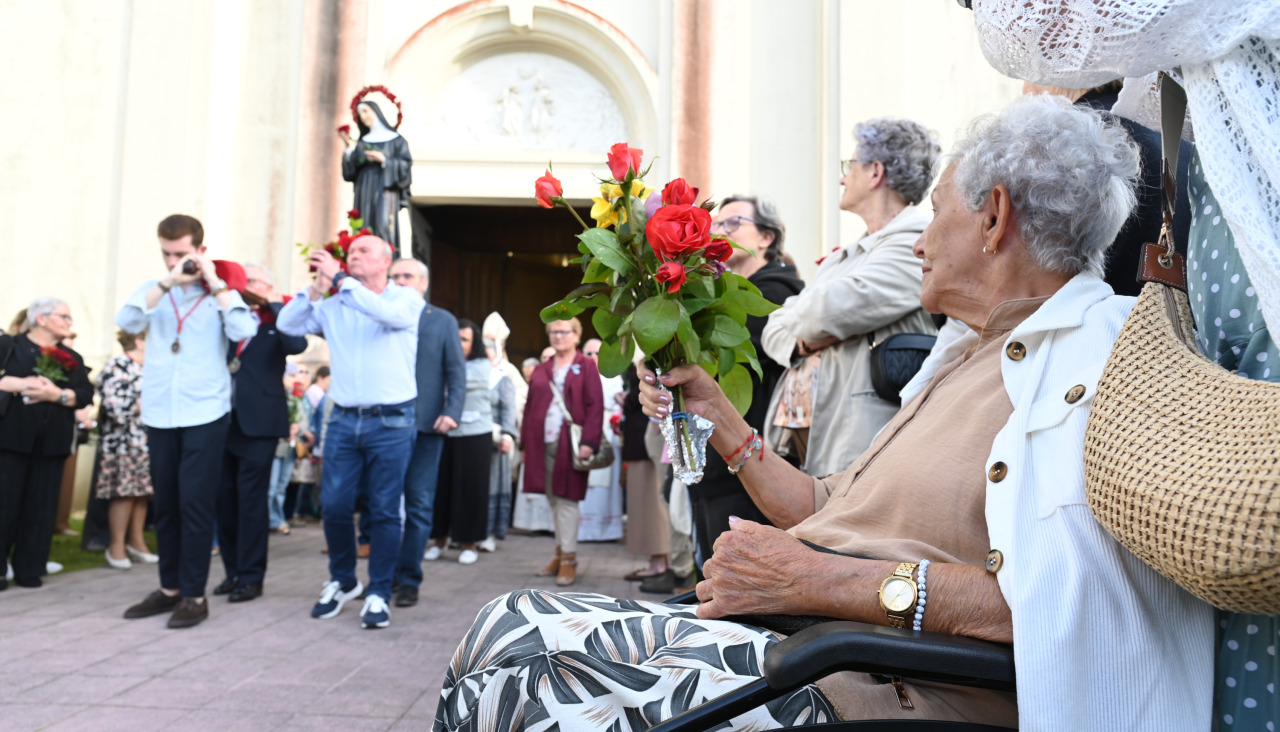 Narón procesión de Santa Rita