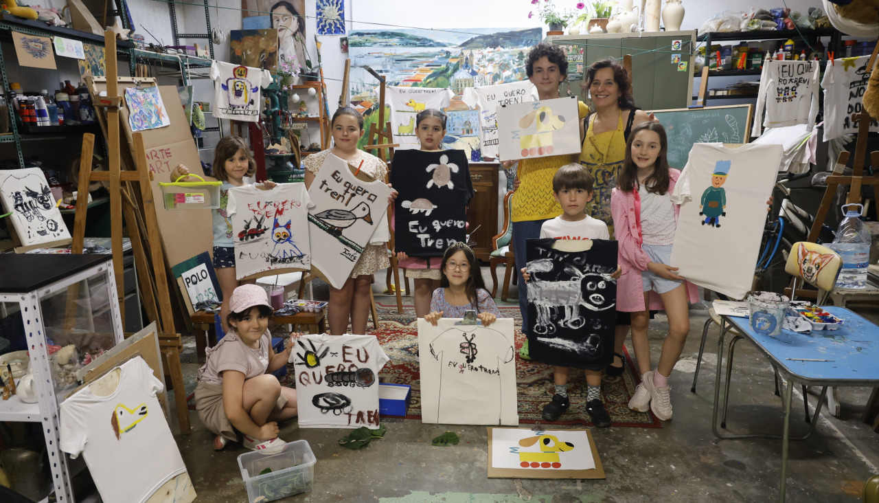 Escola Aberta de Arte diseño para el Foro Cidadán polo Ferrocarril