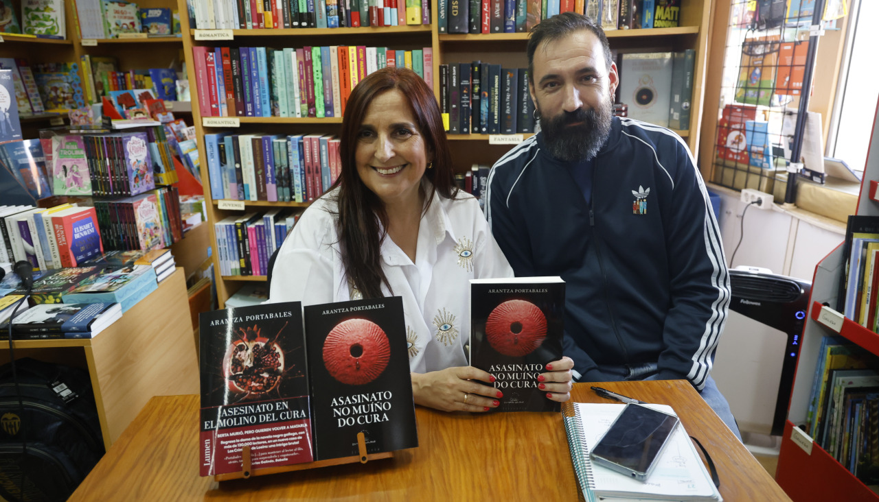 librería Day presentación del nuevo libro de Arantza Portabales