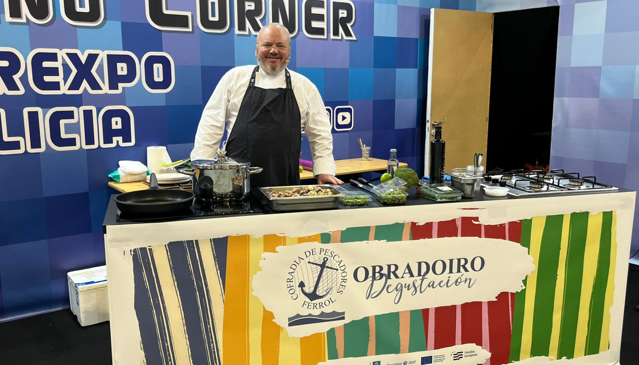 Antonio Botana, cociñeiro do Ramonita de Ribadeo