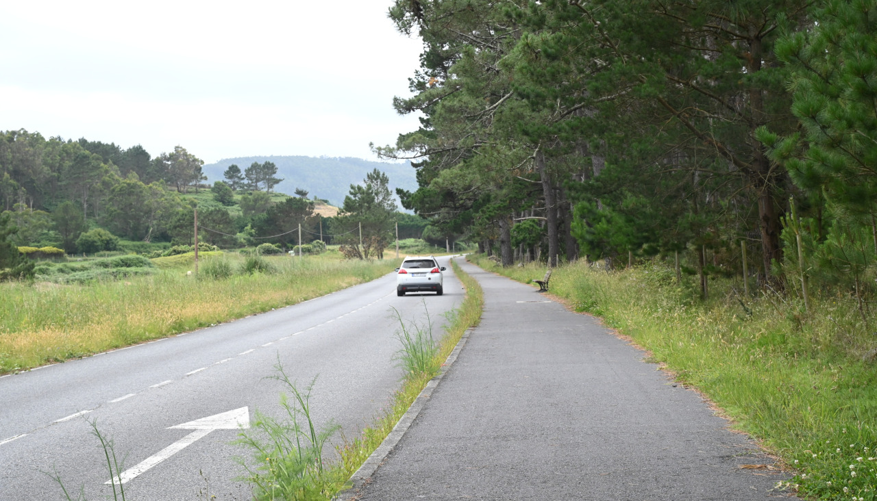 Carril bici entre Doniños e San Xurxo