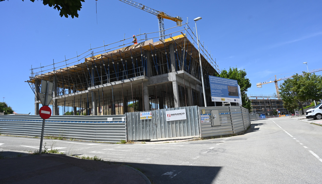 Bertón viviendas en construcción