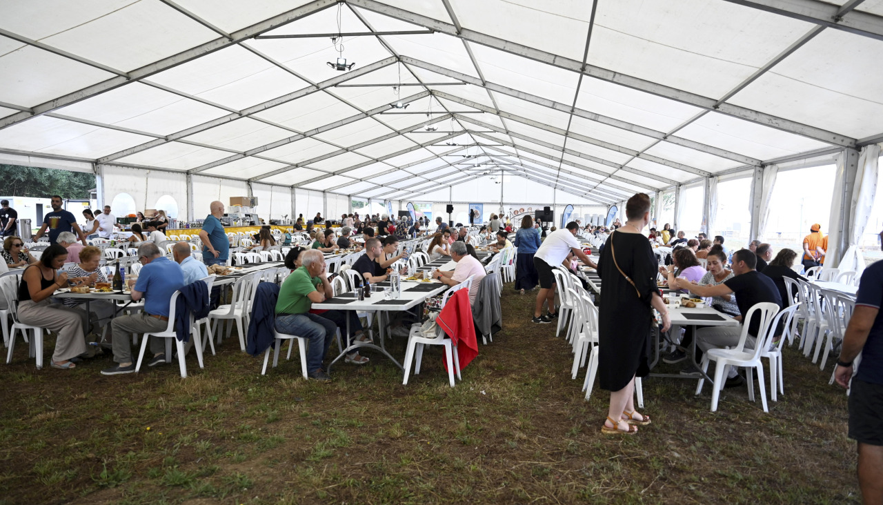 Fiesta del marisco en Barallobre