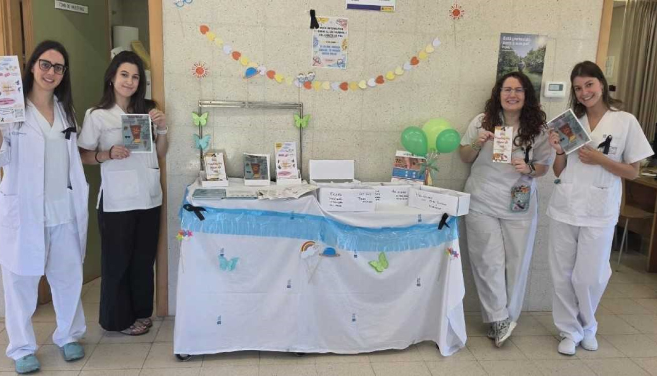 Mesas cáncer piel en Primaria