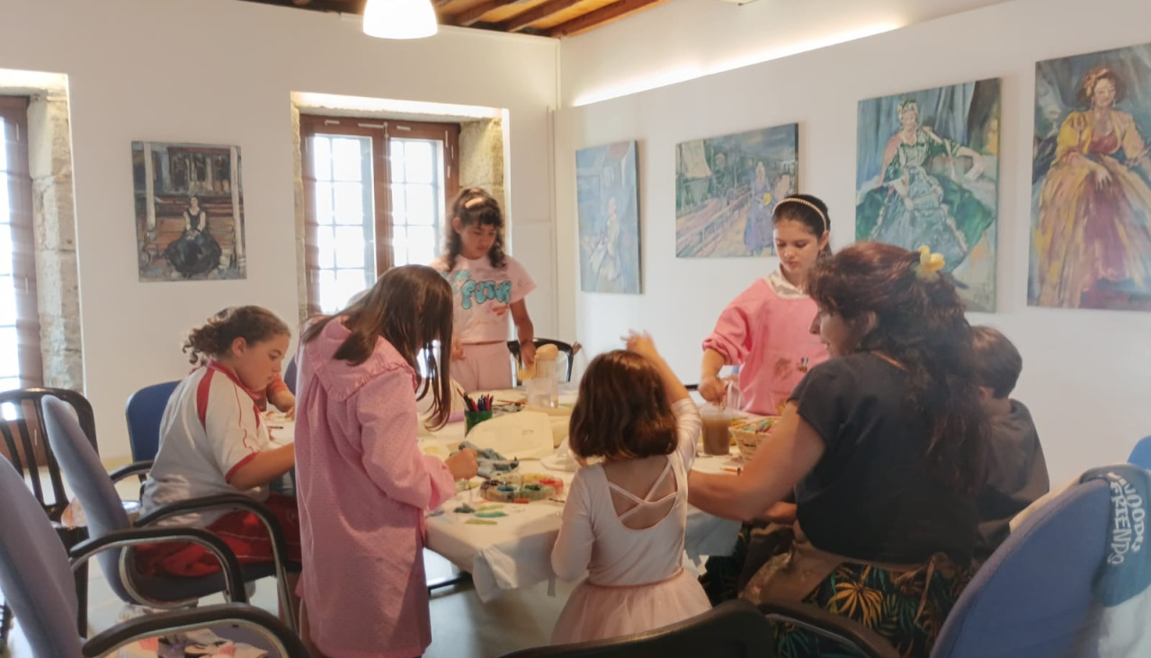 Ayer se celebró una actividad didáctica y artística | cedida