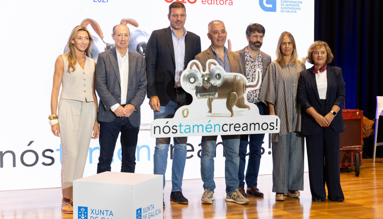 Entrega de premios de 'Nós tamén creamos'