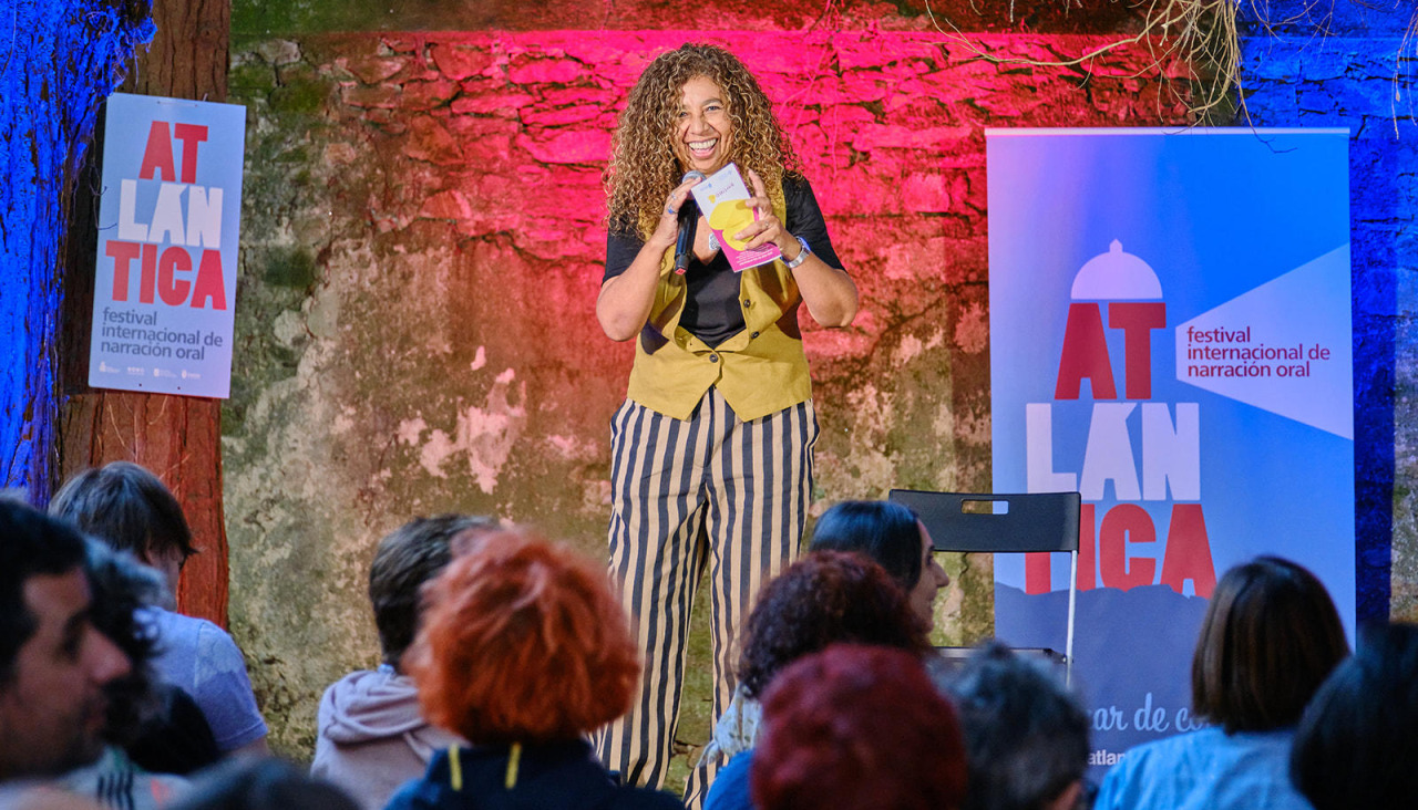 La directora del festival, Soledad Felloza, en una de las anteriores ediciones