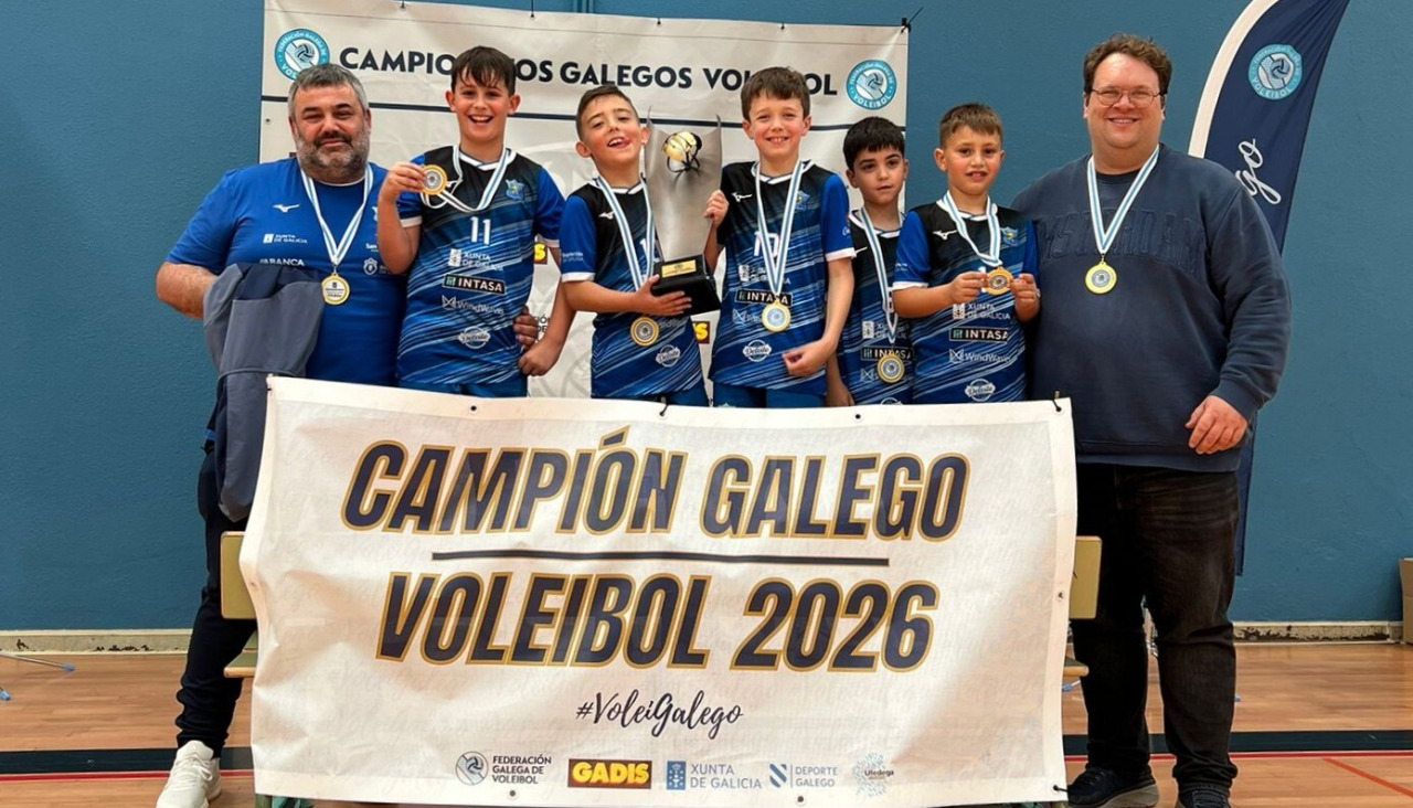 Los de San Sadurniño, con su oro autonómico